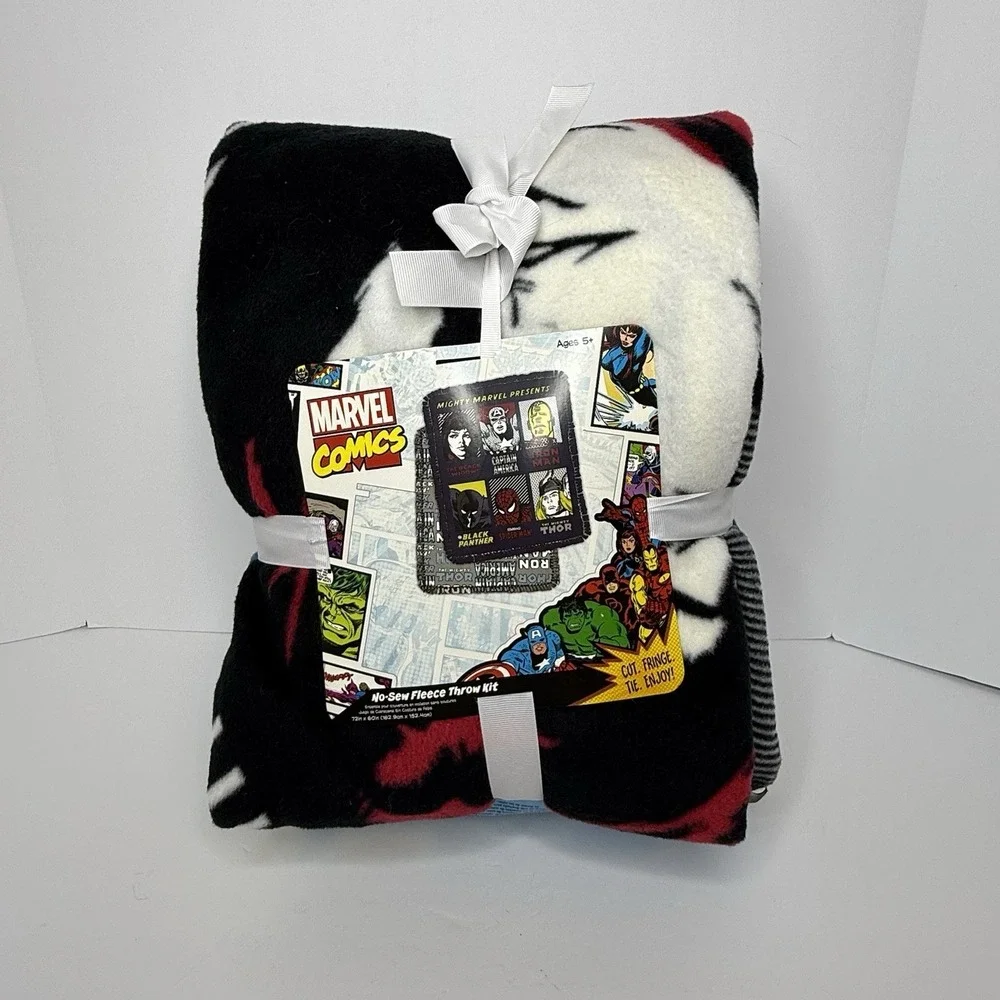 Marvel Comics No Sew Fleece Throw Kit 72